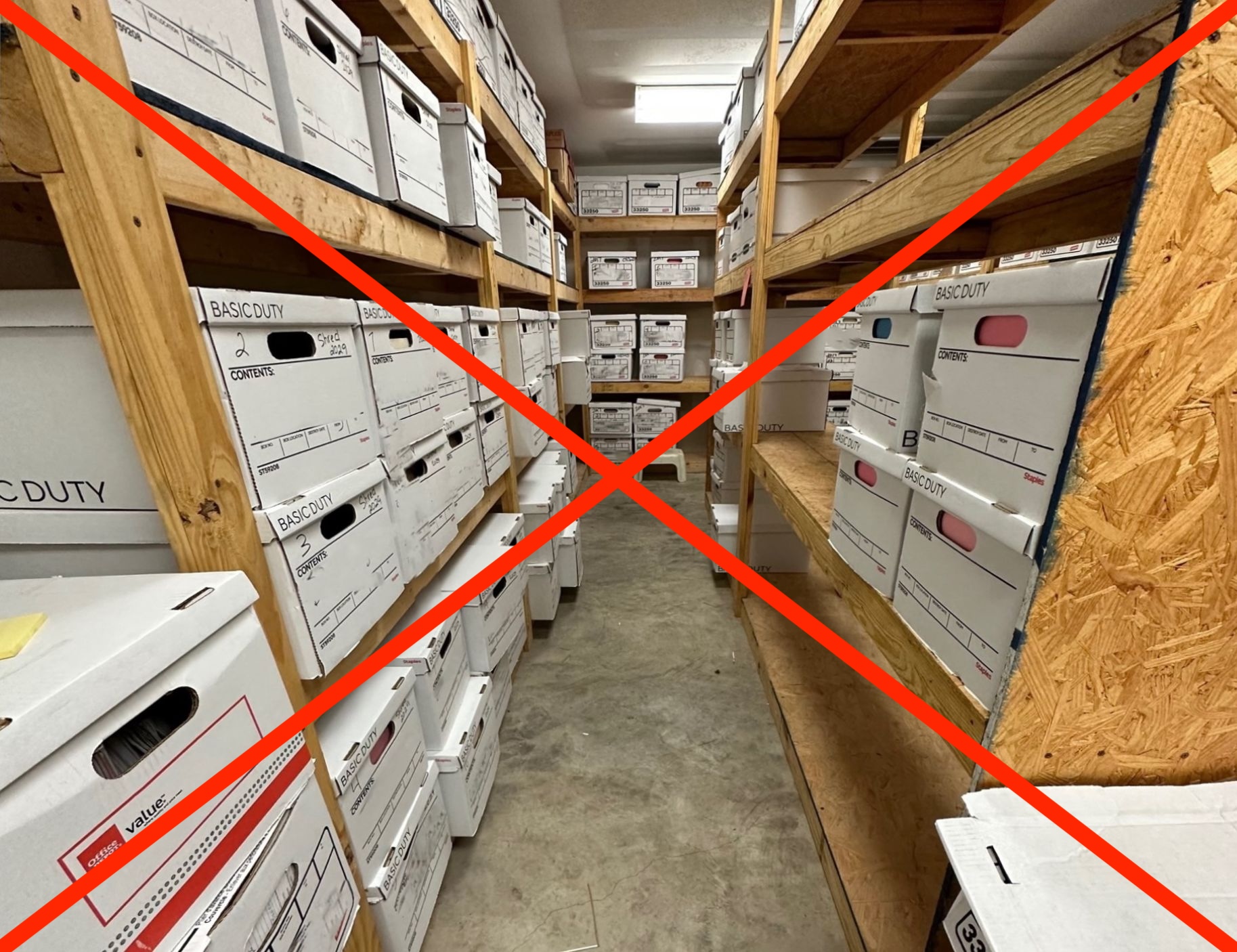 Document Storage Warehouse