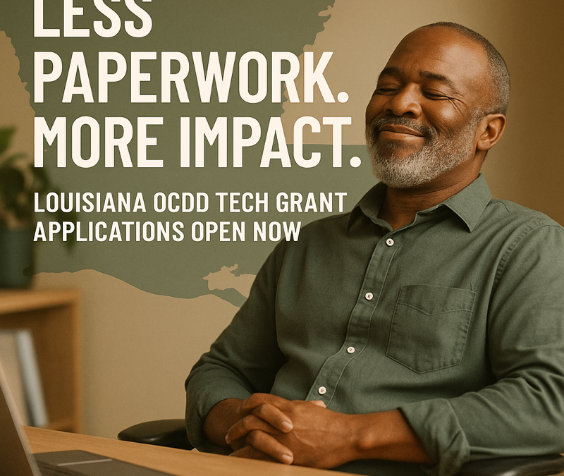 Louisiana OCDD Technology Grant – Proposals Due October 31, 2025 by 5:00 PM CT